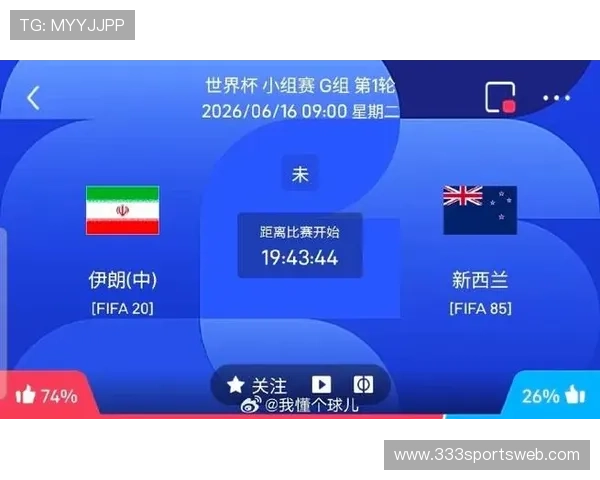 世界杯伊朗对阵新西兰历史交手战绩全面分析与比赛前瞻